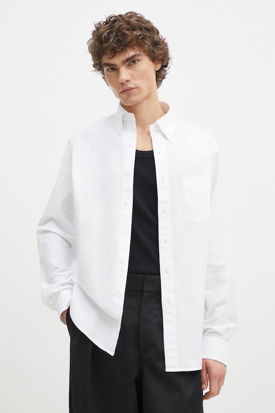 

Хлопковая рубашка Filippa K, белый