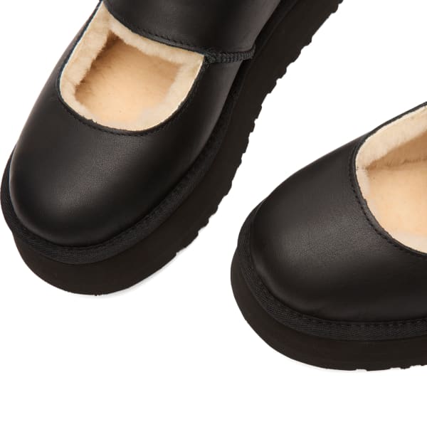 Туфли Мэри Джейн Ugg, Black Leather — фото 3