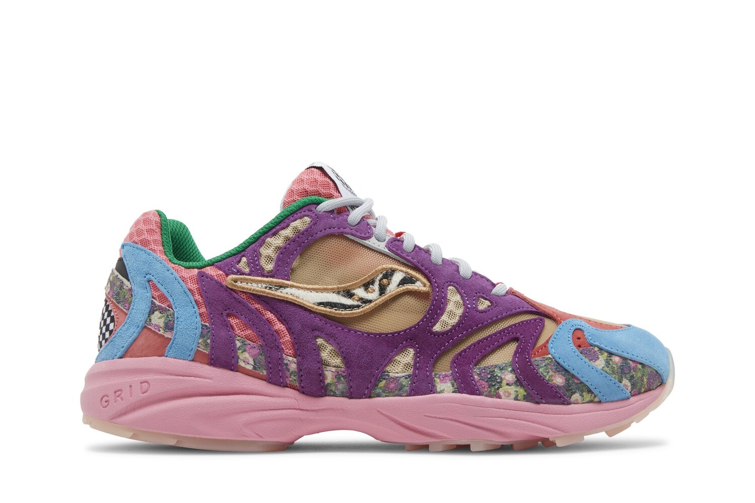 Кроссовки Jae Tips x Grid Azura 2000 Saucony, мультиколор