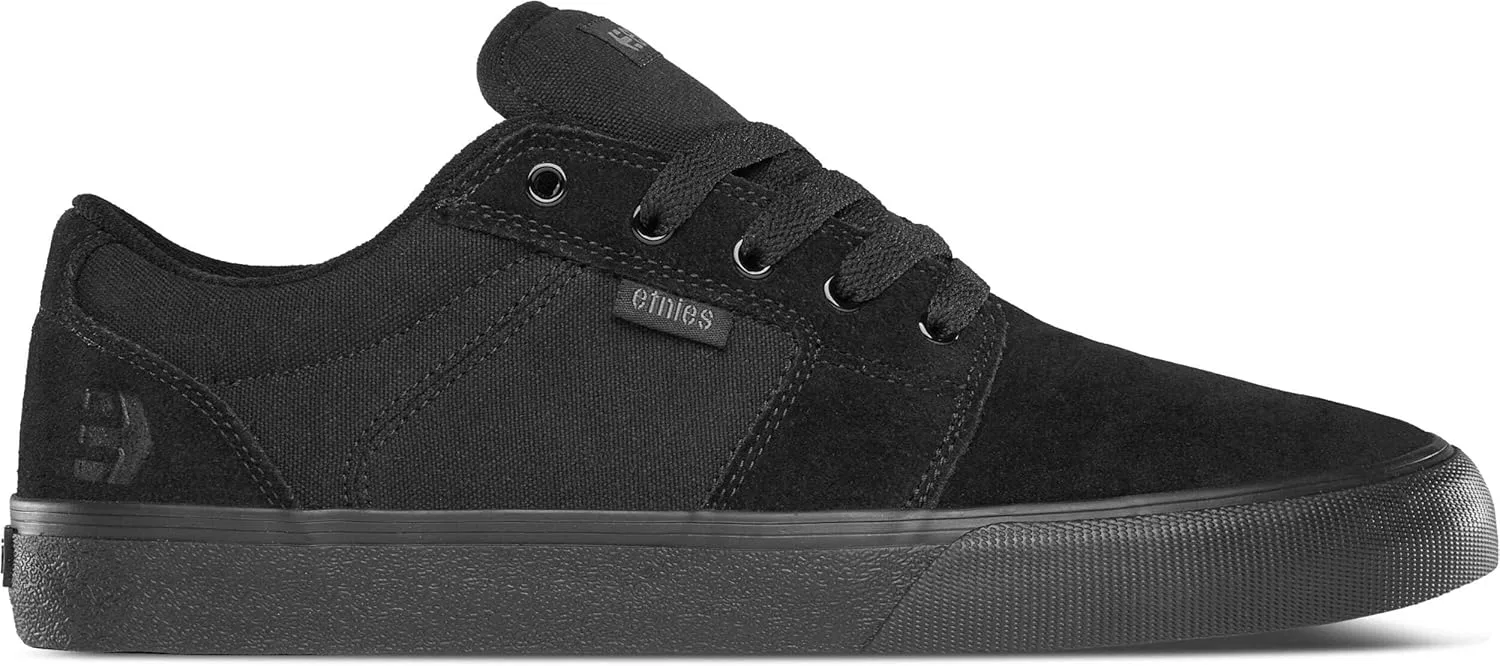 Мужские кроссовки Etnies Barge LS, черные, в стиле стритвеар