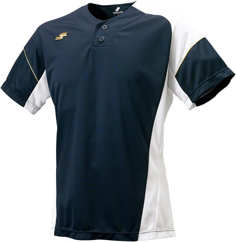 

Бейсбольная футболка SSK Baseball Wear BT2290 мужская, темно-синий/белый
