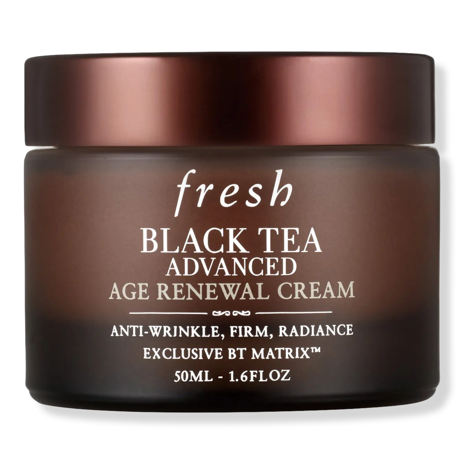 

Увлажняющий крем против старения с черным чаем и матрицей BT, являющейся альтернативой ретинолу. fresh, 1.6 oz