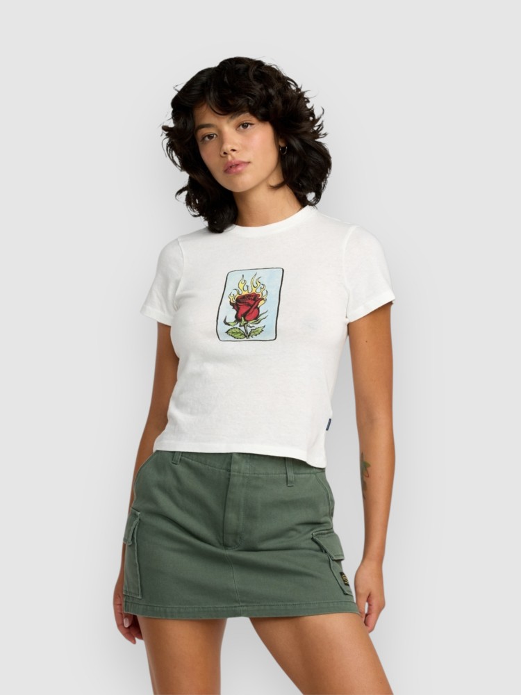

Футболка RVCA Spanky Loteria 411 T-Shirt, vintage white, Белый, Футболка RVCA Spanky Loteria 411 T-Shirt, vintage white