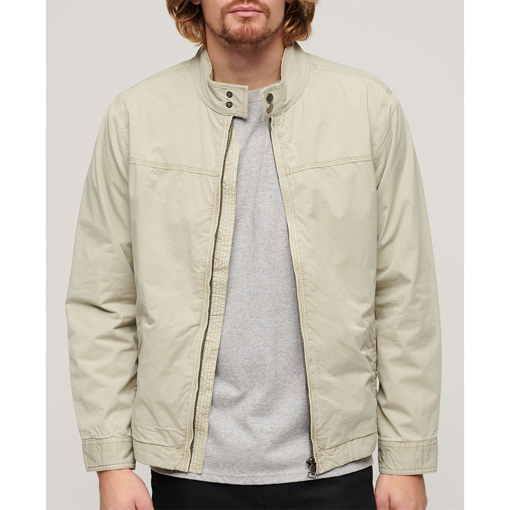 

Куртка Superdry Classic Harrington Lightweight, бежевый