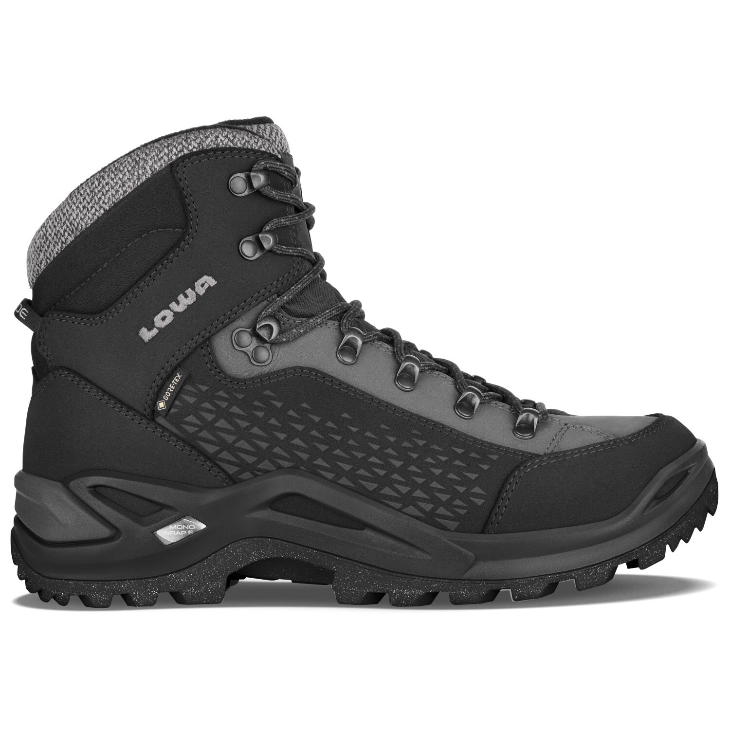 

Зимняя обувь Lowa Renegade Warm GTX Mid, цвет Schwarz/Grau