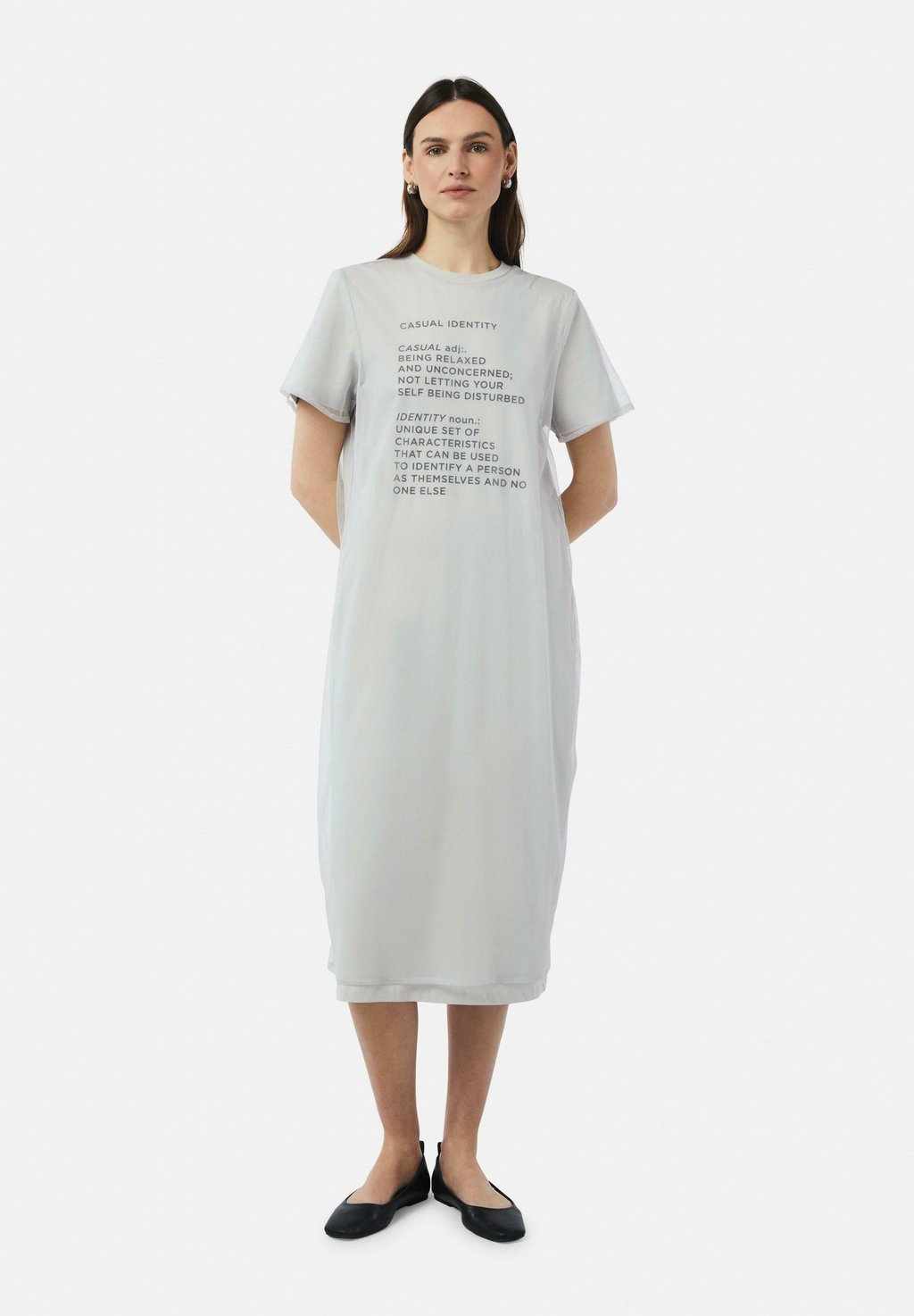

Повседневное платье comma casual identity, светло-серый