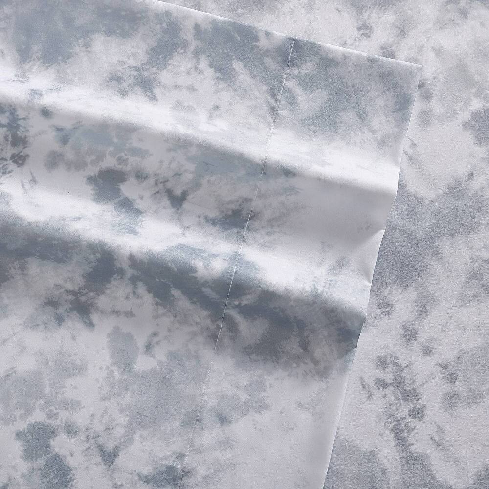 

Комплект простыней с принтом Eddie Bauer Kids и наволочками, цвет Gray Tie Dye