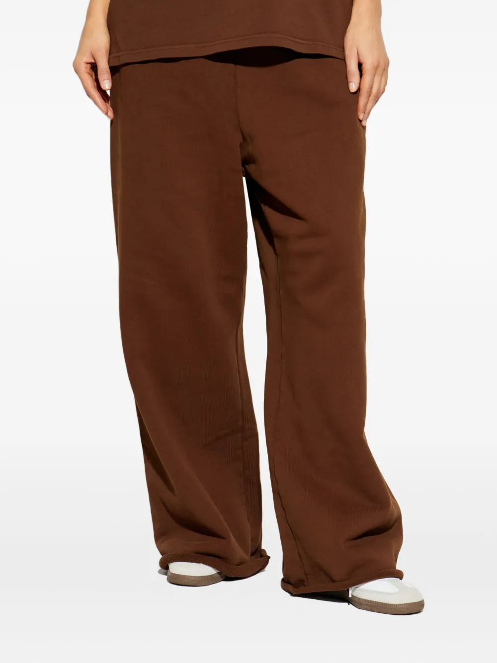 

Брюки на эластичном поясе Entire Studios, коричневый