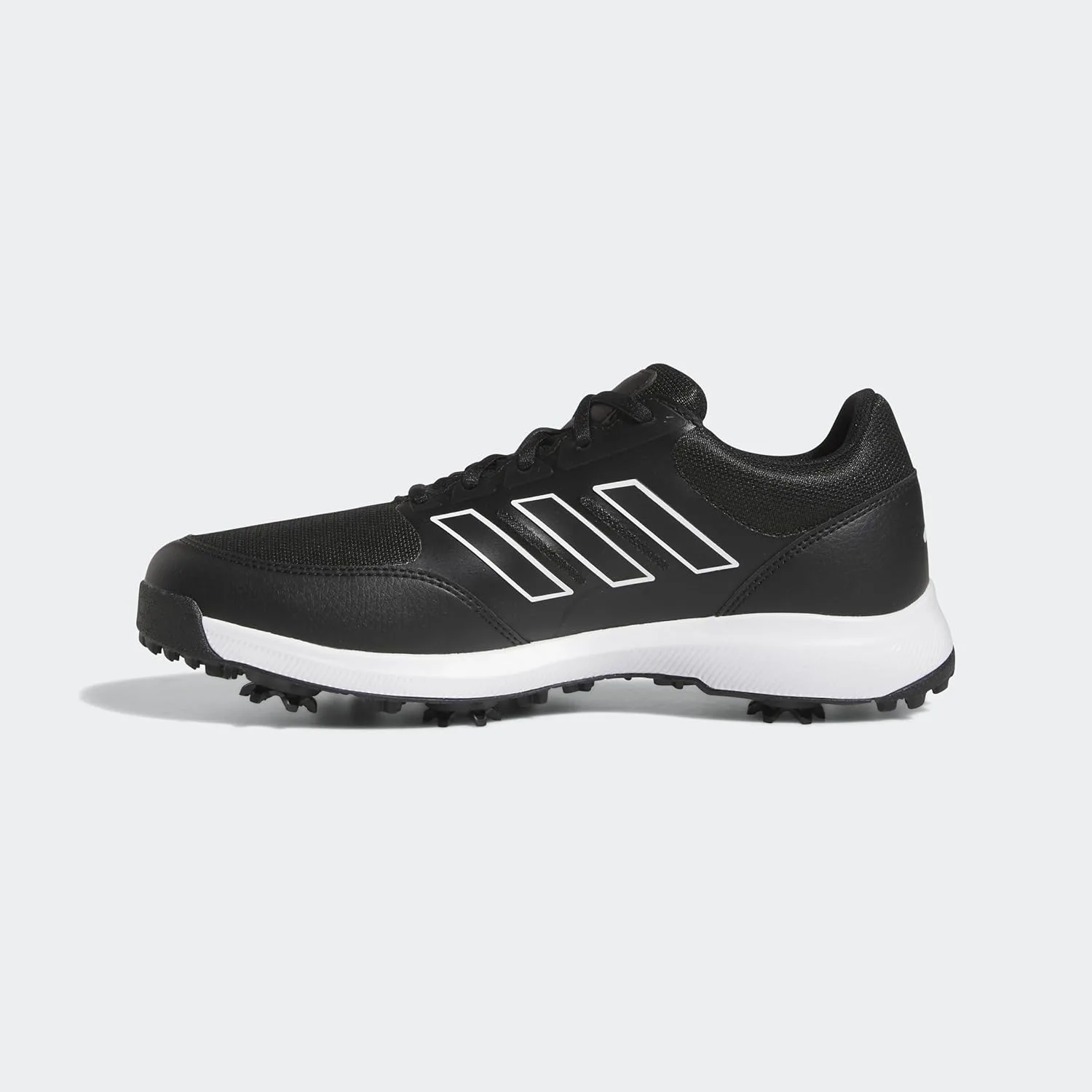 Мужские гольф-кроссовки Adidas Tech Response 3.0 Wide, белый/черный — фото 2