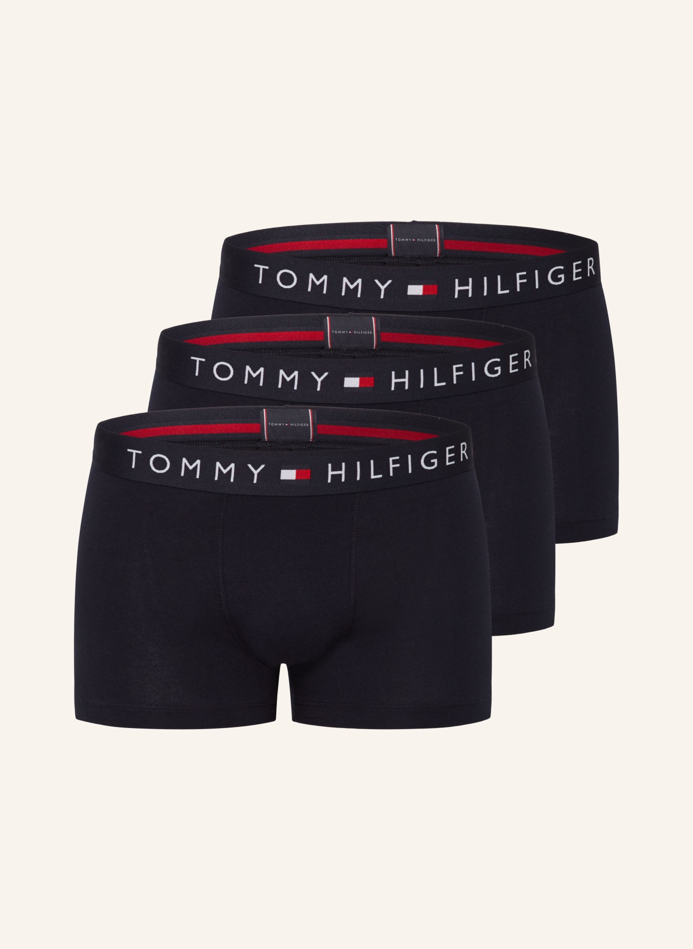 

3 пары боксеров Tommy Hilfiger, синий