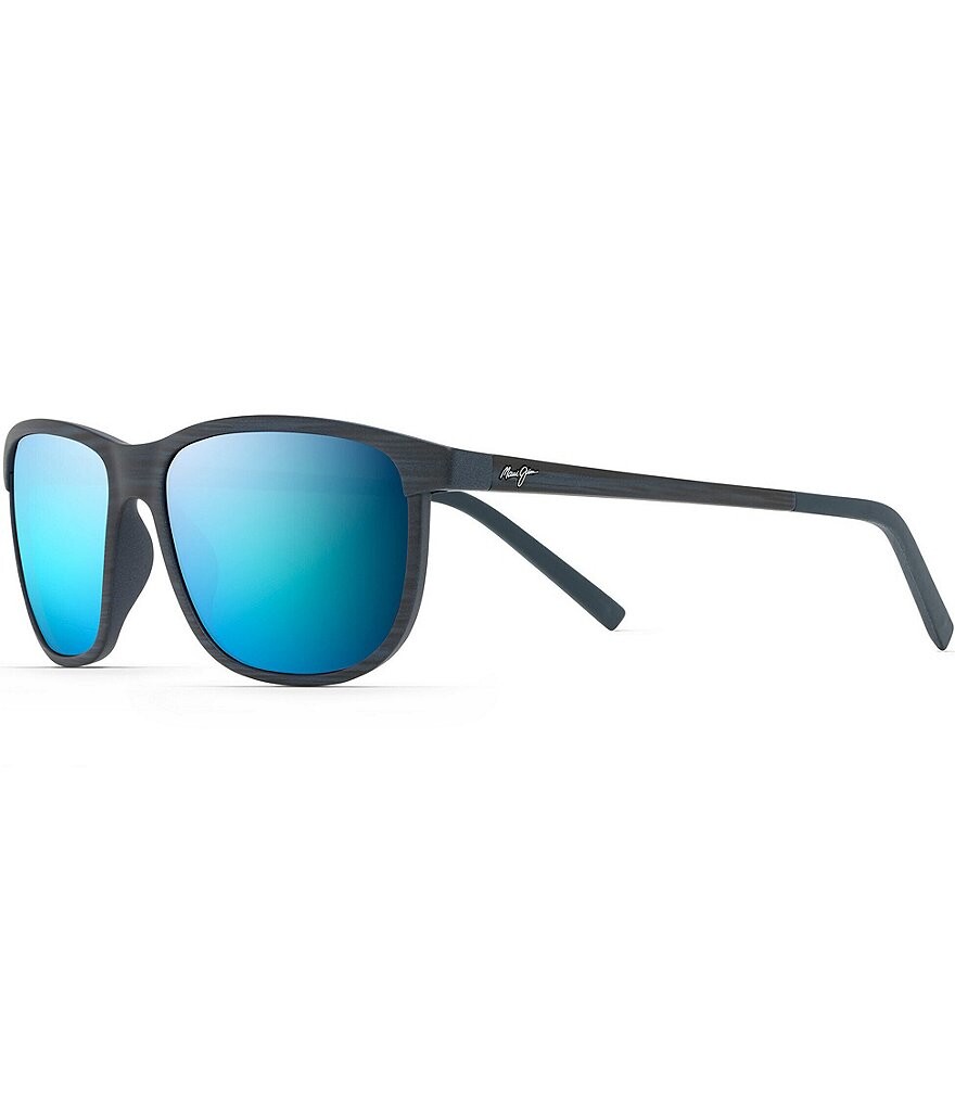 

Maui Jim Lele Kawa поляризованные солнцезащитные очки Plus2 Classic 58 мм, синий