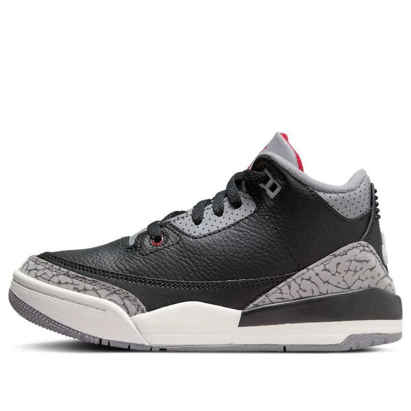 

Кроссовки 3 og 'black cement' 2024 Air Jordan, черный