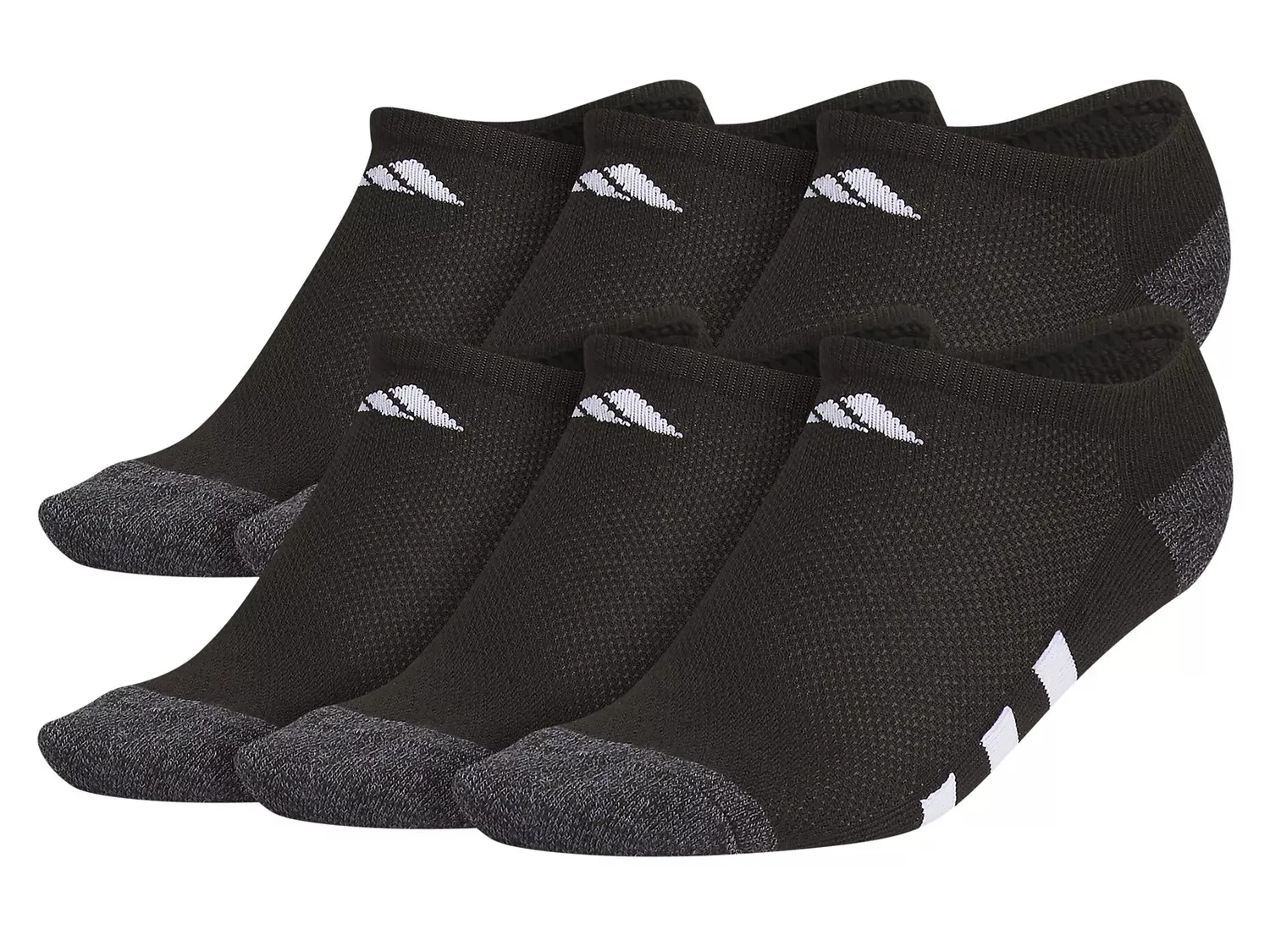 

Носки детские Adidas Athletic Cushioned No Show - 6 шт. в упаковке, разноцветные