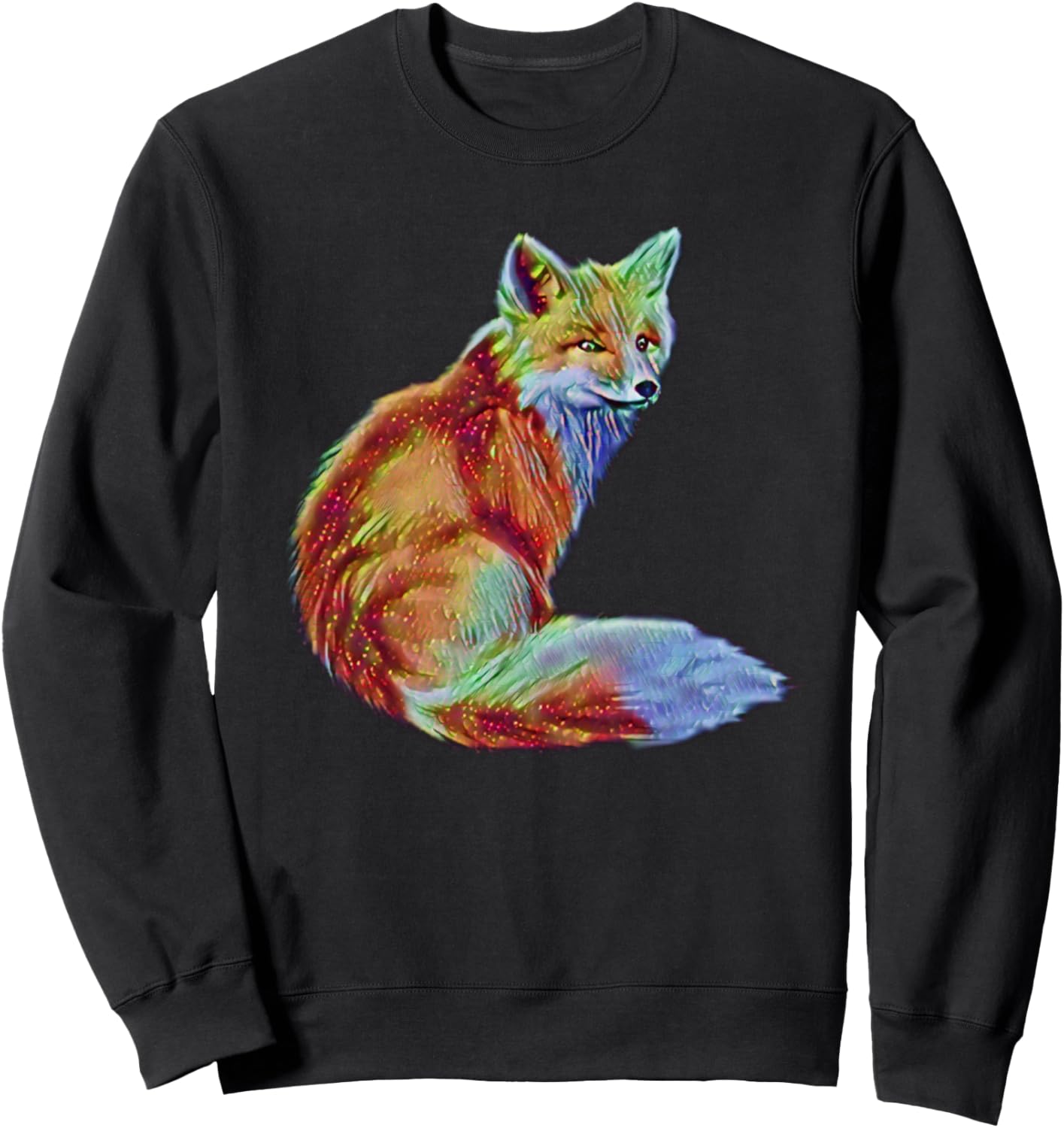 

Толстовка с изображением лисы Fox Fox Women'S - Girls Kids Boys Men'S Gifts, черный