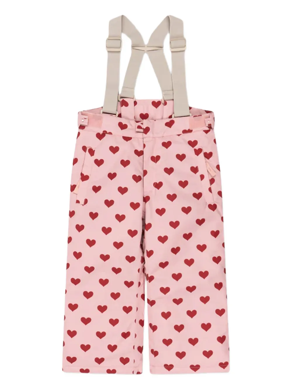 

Комбинезон Mismou с принтом в виде сердечек Konges Sløjd, розовый