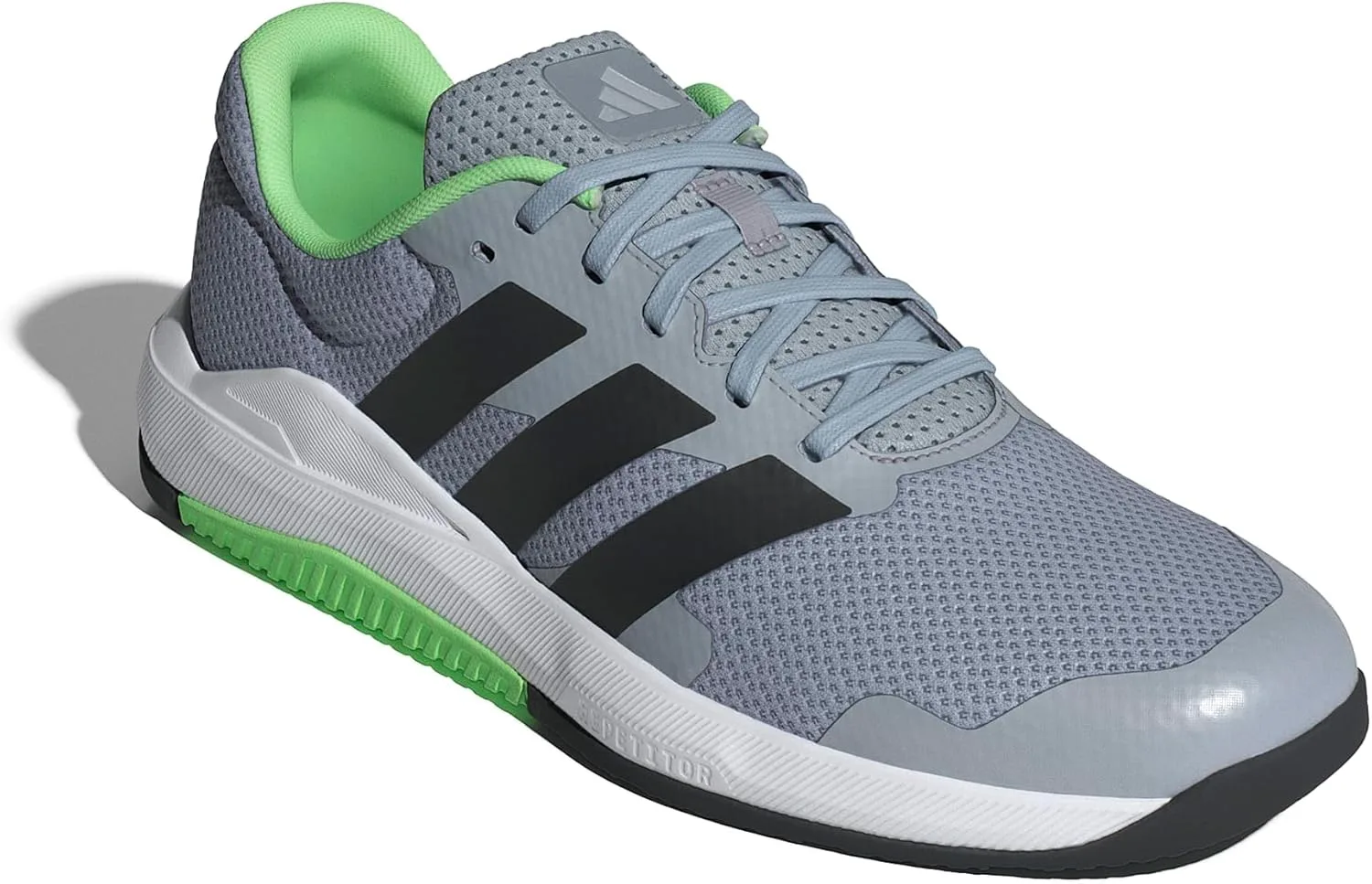 Мужские тренировочные кроссовки Adidas Dropset Base, черный/серебряный — фото 3