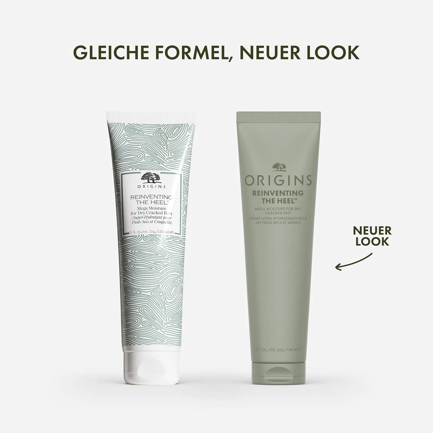 Крем для ног Reinventing The Heel Mega-Moisture, 150 мл Origins — фото 2
