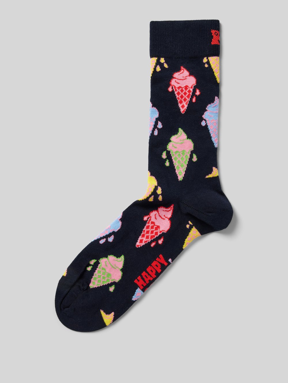 

Носки с этикеткой Happy Socks, темно-синий