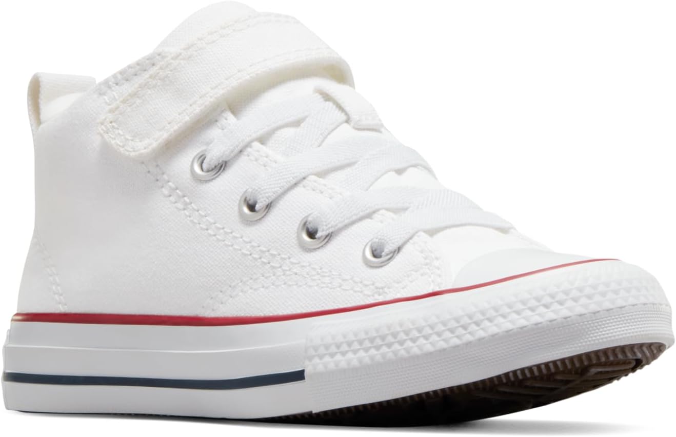 Детские кеды Converse Chuck Taylor All Star Malden Street Easy On средней посадки, белый/красный/синий — фото 3