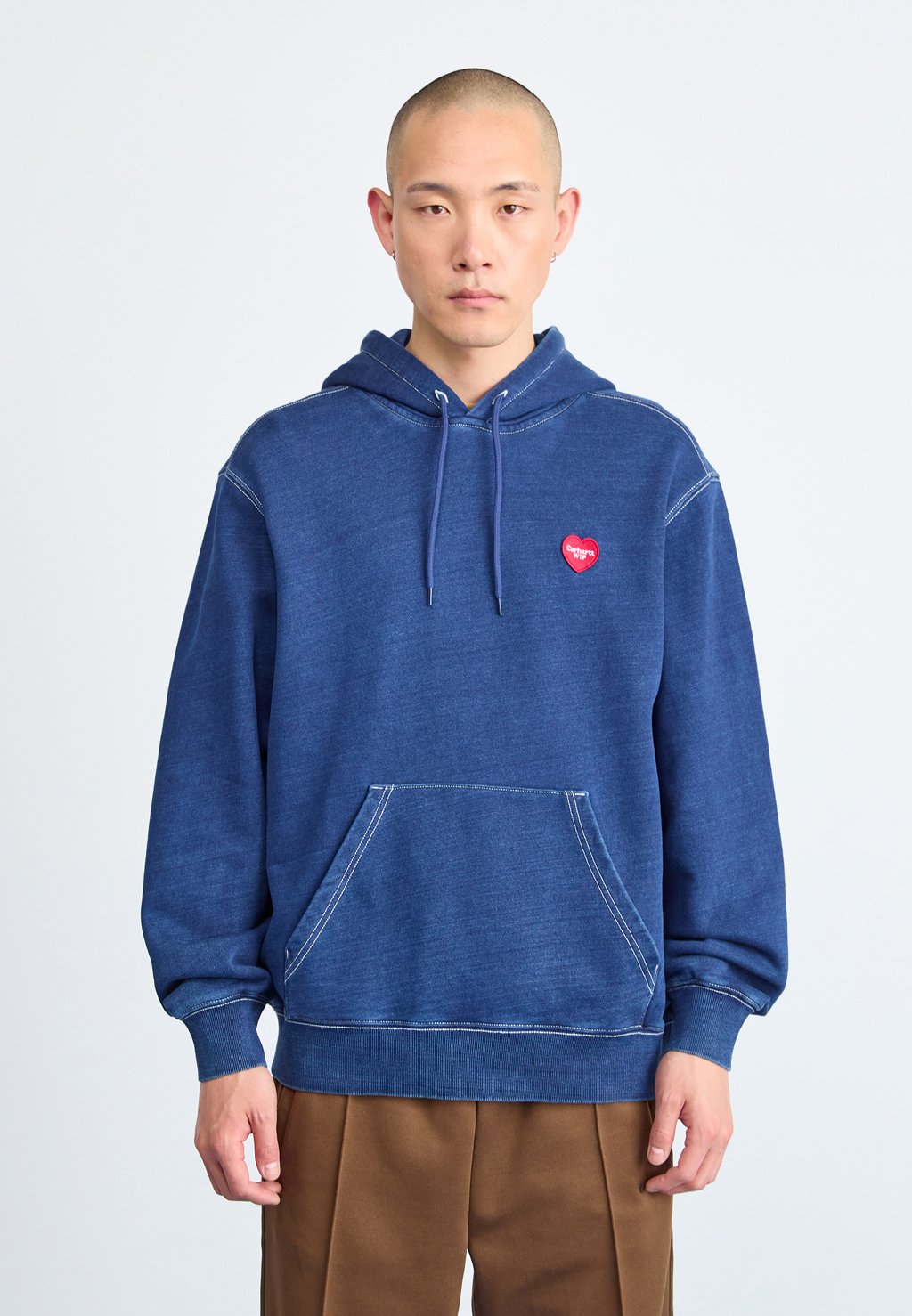 

Толстовка с капюшоном HOODED INGO - Sweatshirt Carhartt WIP, темно-синий