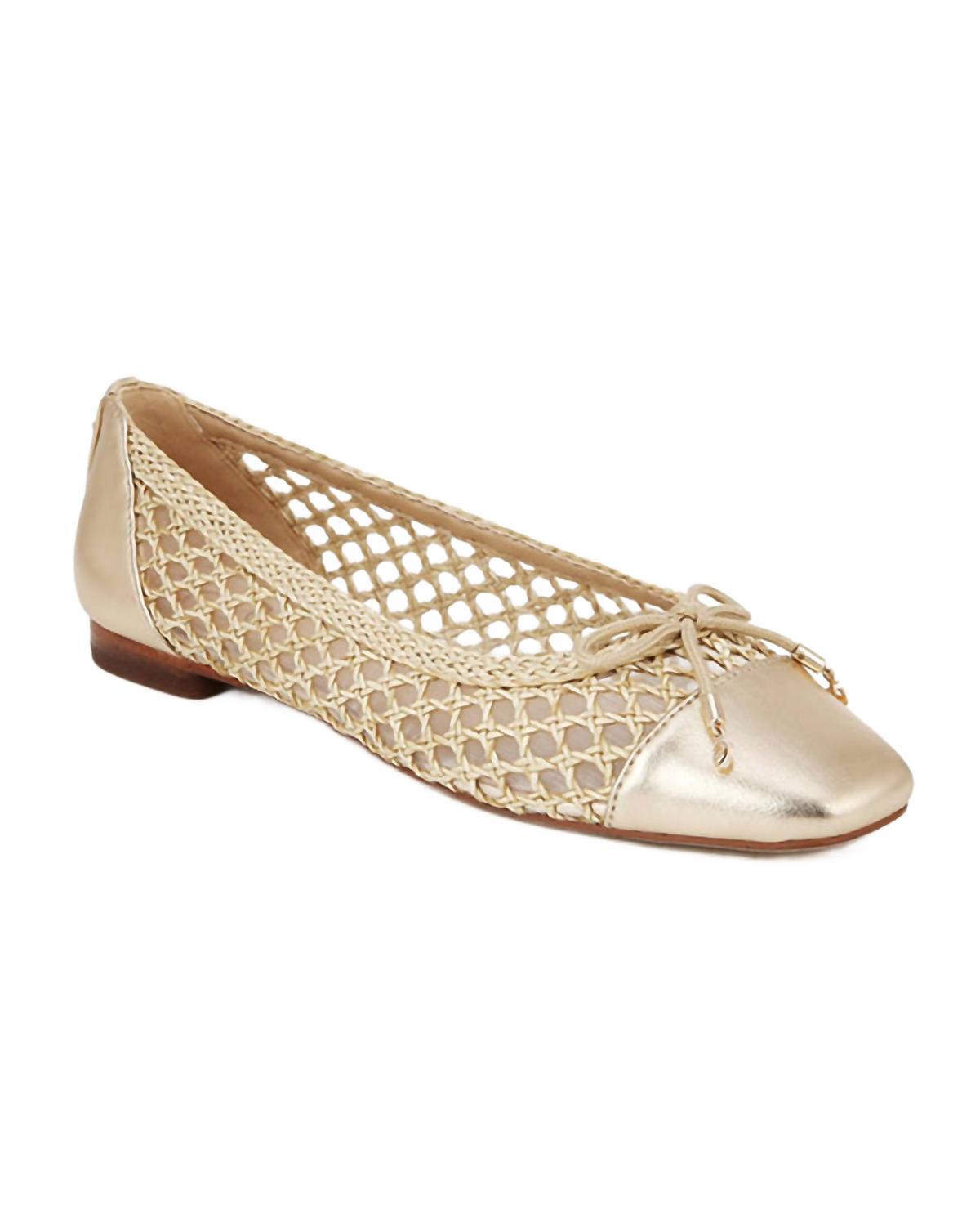 Женские балетки May в розовом золоте Sam Edelman