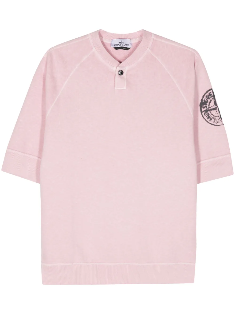 

Футболка Old Treatment Stone Island, розовый