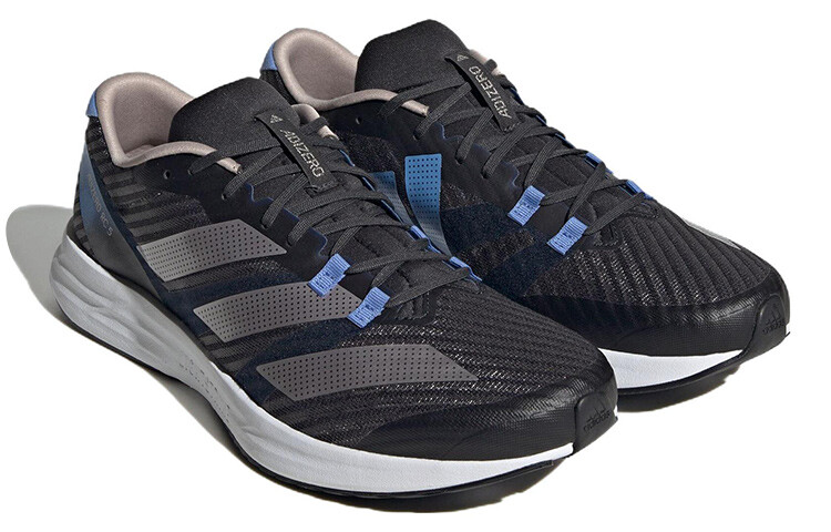 Кроссовки Adizero RC 5 мужские низкие черные/синие Adidas — фото 3