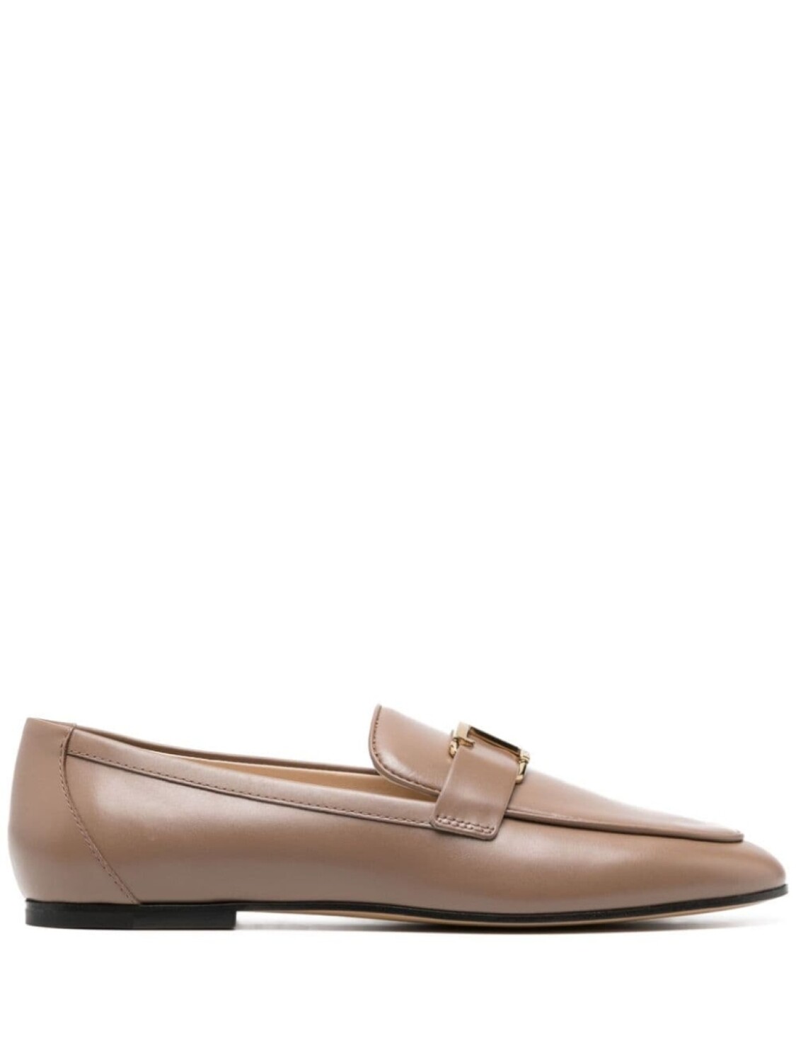 

Tod's лоферы с логотипом, коричневый