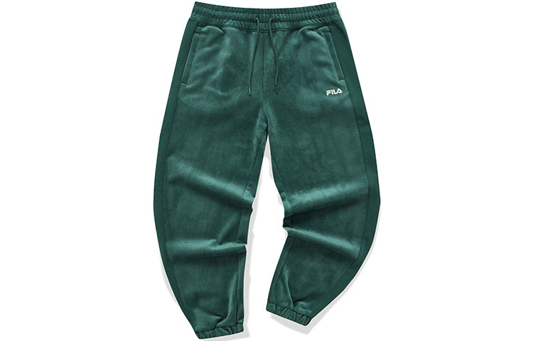 

FILA FUSION Бейсбол серия повседневные брюки Women's Dark Island Green
