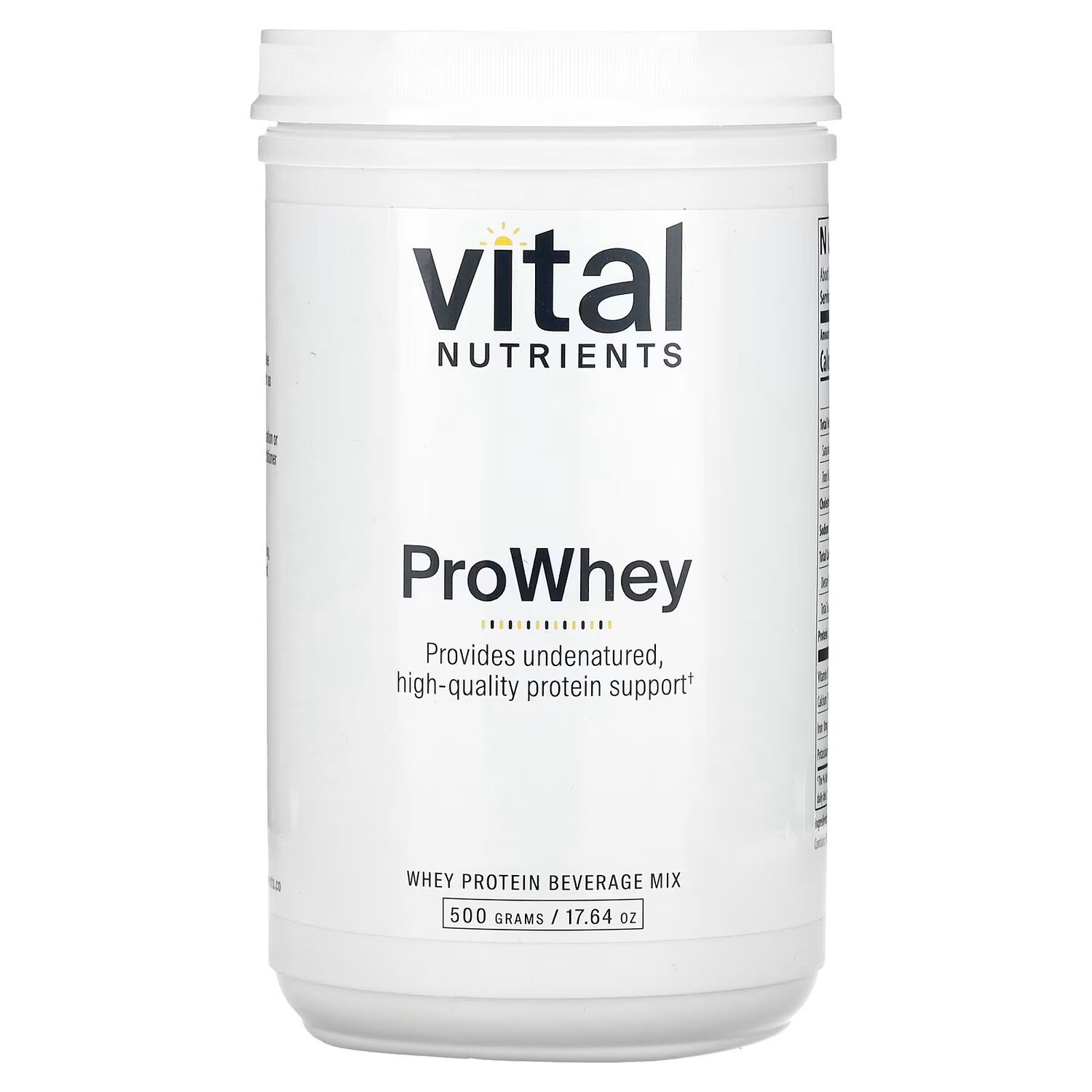 

ProWhey, 17,64 унции (500 г) Vital Nutrients