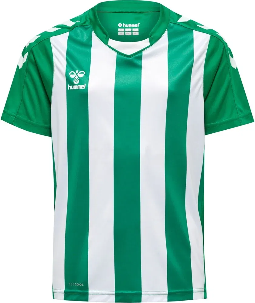 Функциональная футболка с полосками Hummel, зеленый — фото 3