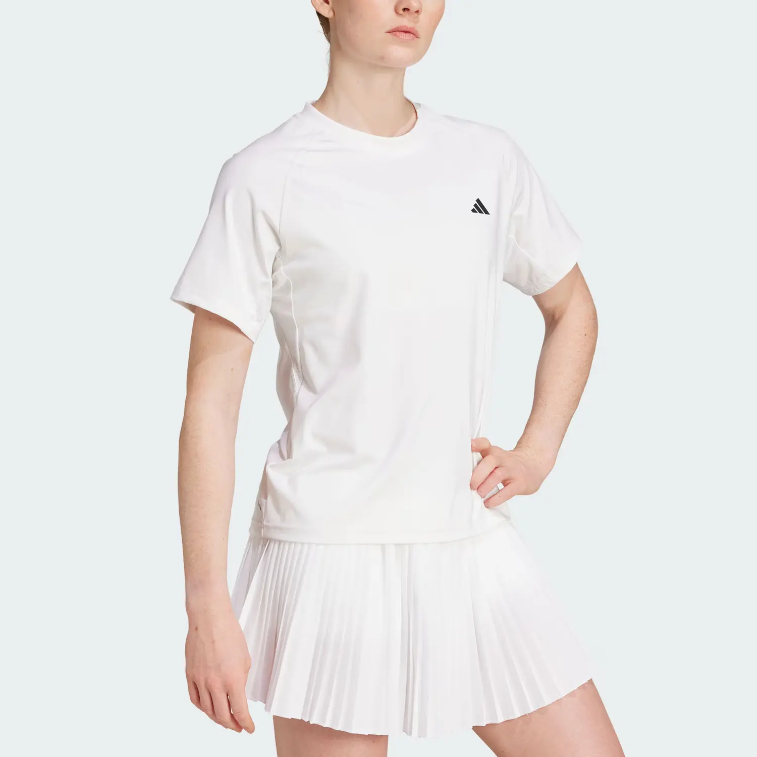 Футболка ClimacoolTennis SS25 женская Adidas, белый — фото 3