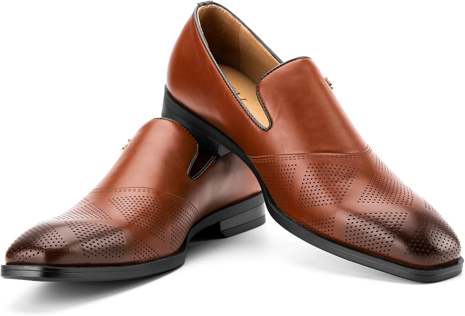 

Мужские туфли JITAI - повседневные лоферы из кожи и замши для мужчин, удобные туфли на низком каблуке, слипоны для свадьбы, деловых встреч и официальных мероприятий, черного или коричневого цвета