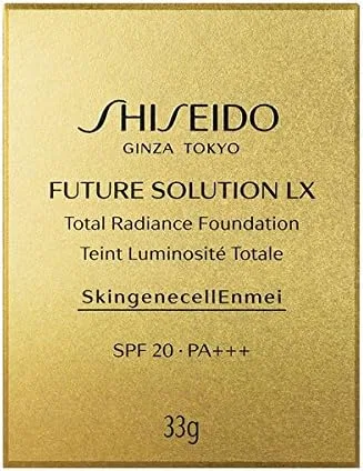 Тональный крем Shiseido Future Solution LX Total Radiance Foundation, 33 г, Ochre 10 — фото 2