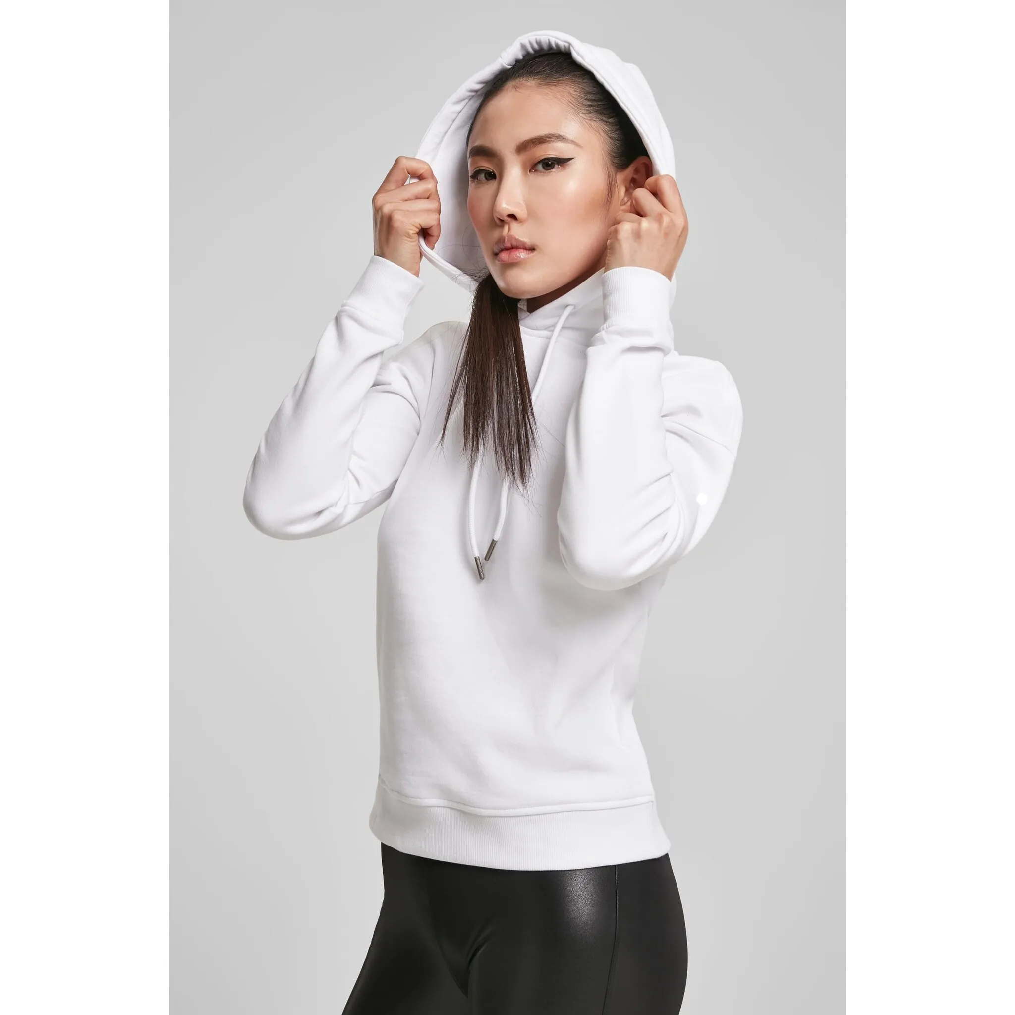 

Толстовка URBAN CLASSICS " Urban Classics Women's Ladies Organic Hoody", белый
