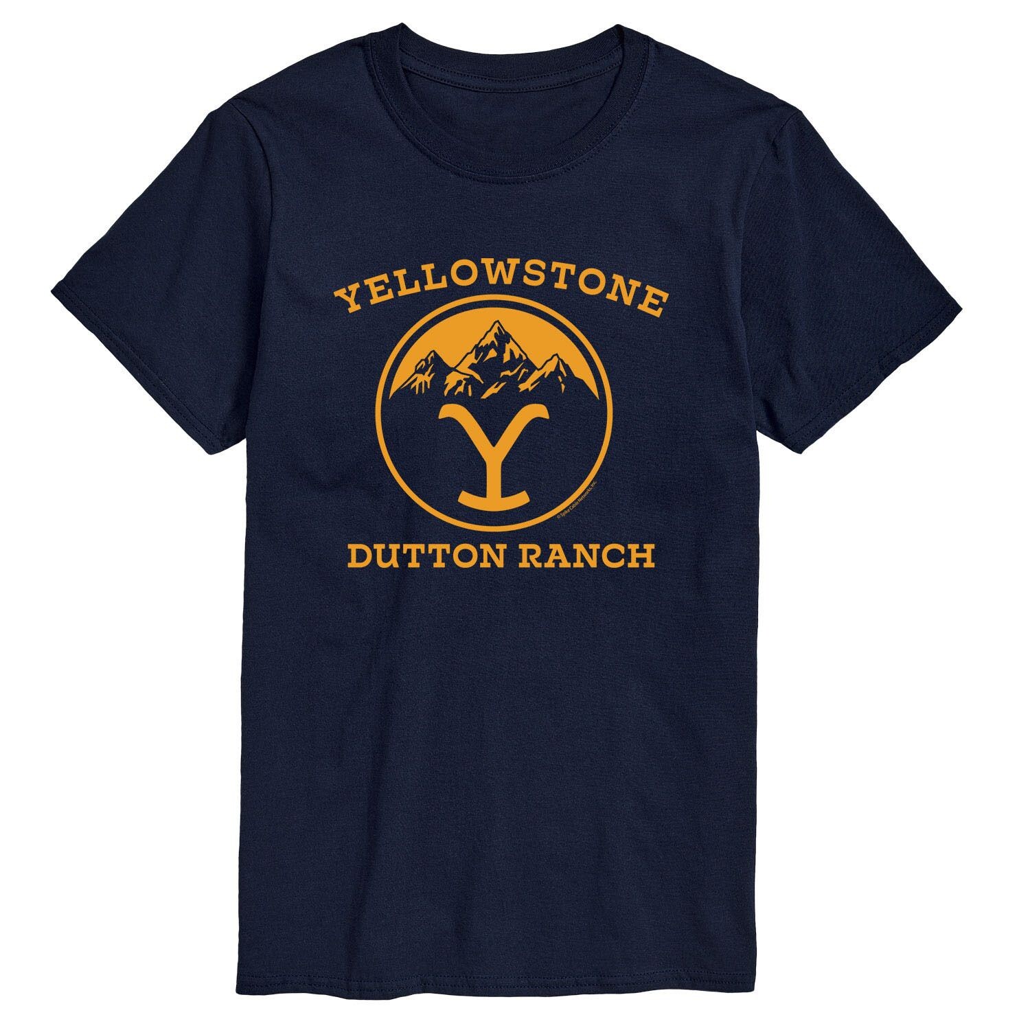 

Футболка Big & Tall Yellowstone Dutton Ranch Licensed Character, синий