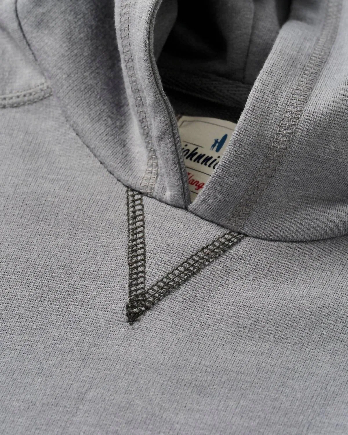 JOHNNIE-O Детская толстовка Easty Hoodie, цвет Thunder Gray — фото 2