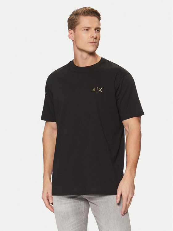 

Футболка обычного кроя XM000327 AF10364 UC001 Armani Exchange, черный