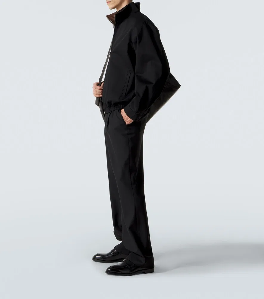 Кожаные лоферы Zegna, черный — фото 2