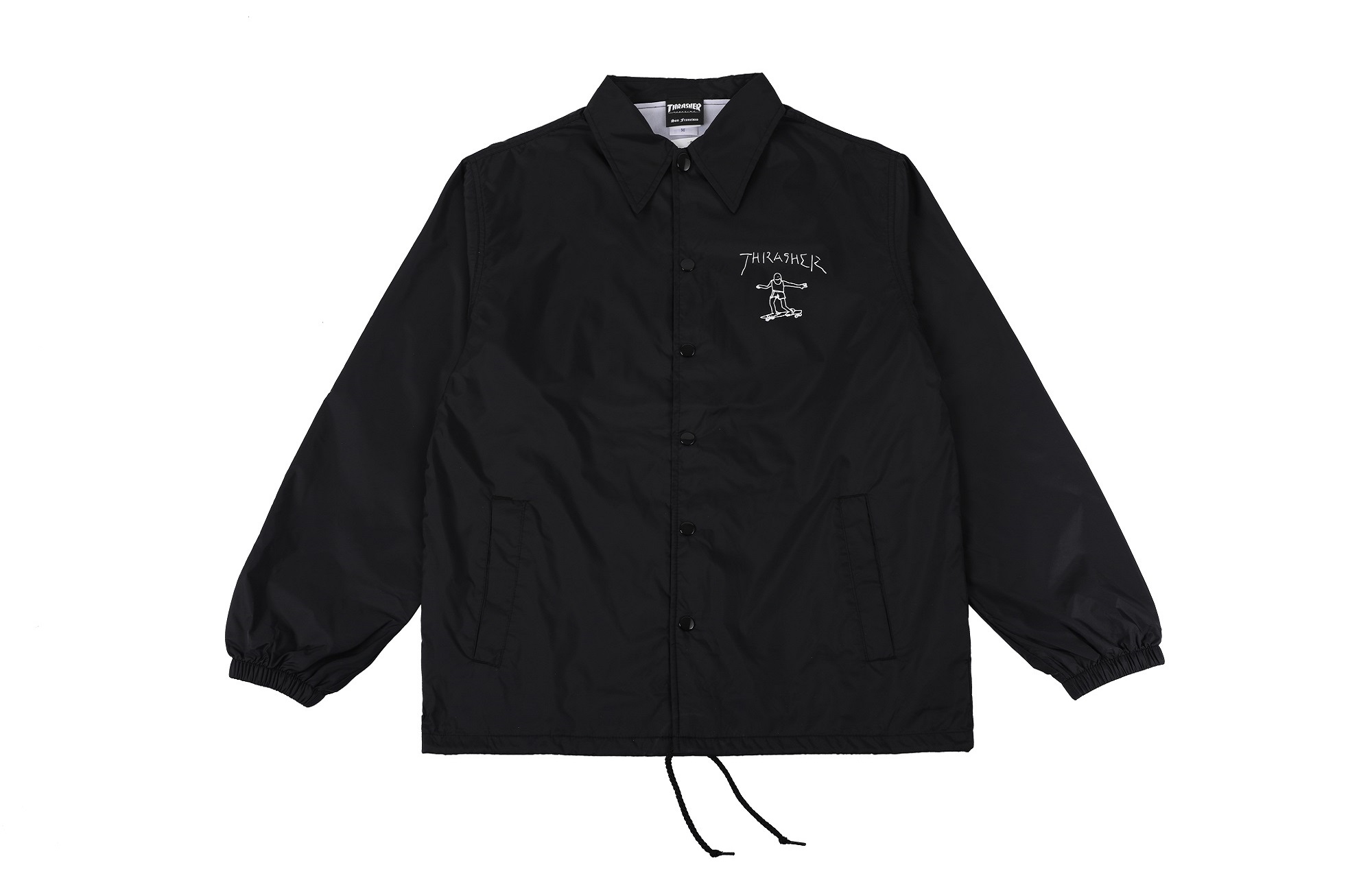 

Thrasher Куртка Japan Version Unisex черная, Black