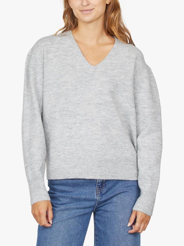 

Джемпер с v-образным вырезом holea Sisters Point, цвет Light Grey Melange