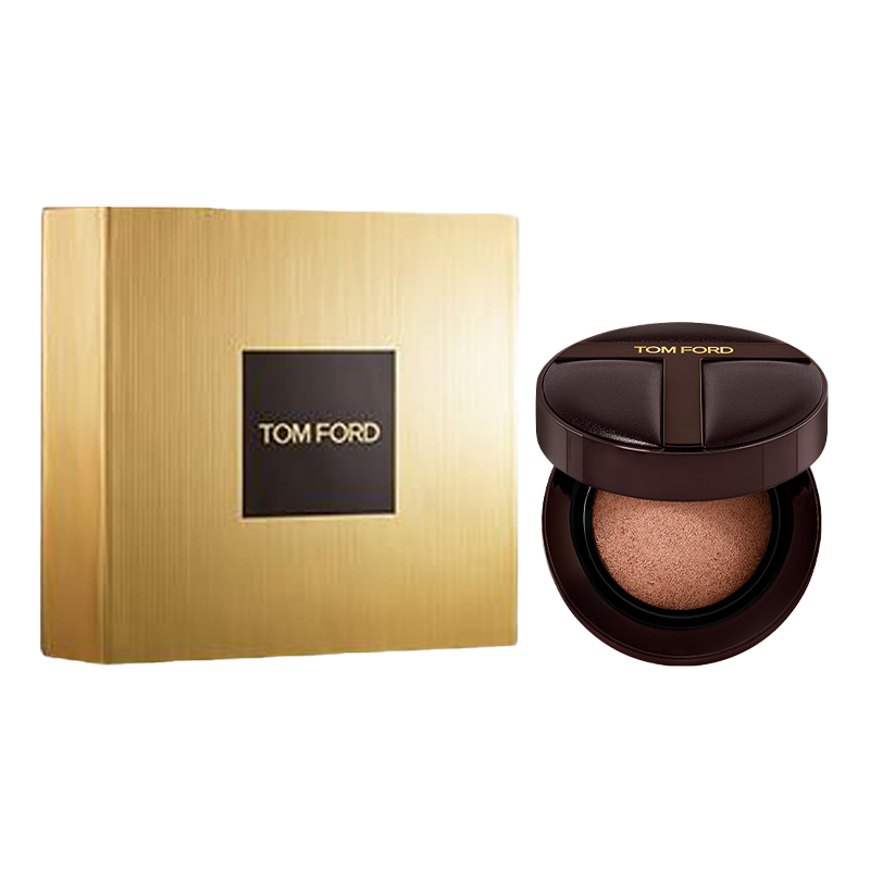 Крем-пудра TF Long Lasting Makeup T Air Cushions Long Lasting Flawless Unisex Skin 12g TOM FORD, #0.6 коричневый — фото 3
