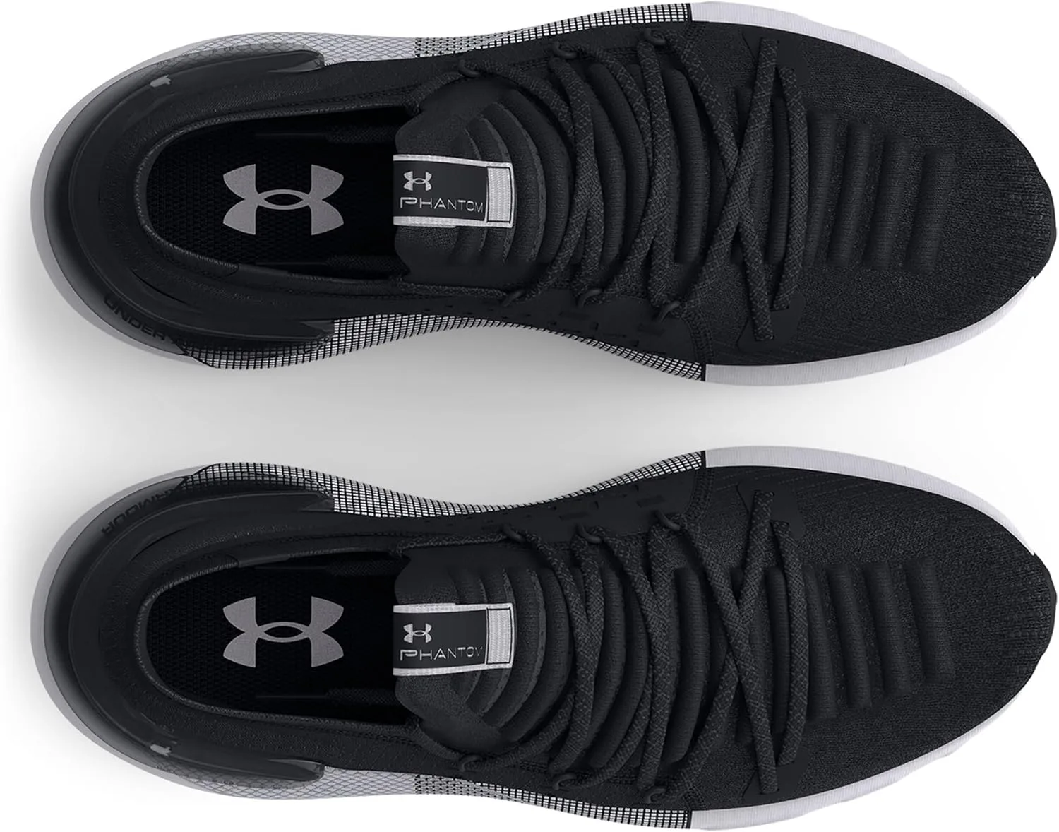Кроссовки Under Armour HOVR Phantom 3, белый/черный — фото 4