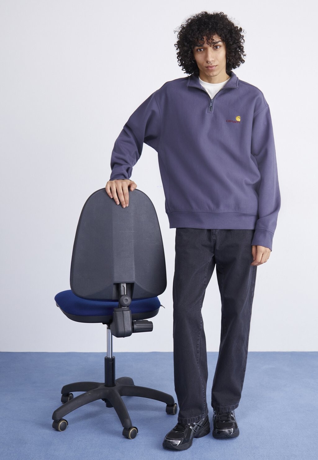 Мешковатые джинсы Landon Pant Robertson Carhartt WIP, черный — фото 2
