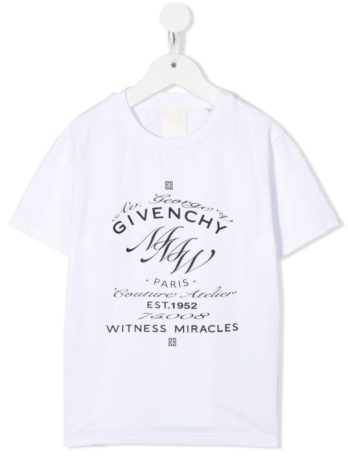 

Футболка с логотипом Givenchy Kids, белый