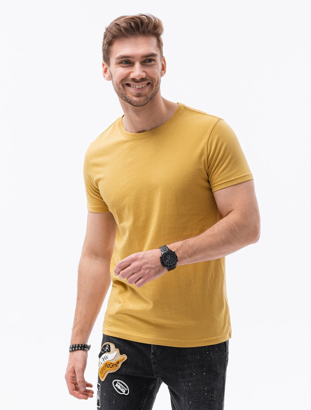 

Футболка базовая Ombre, цвет yellow