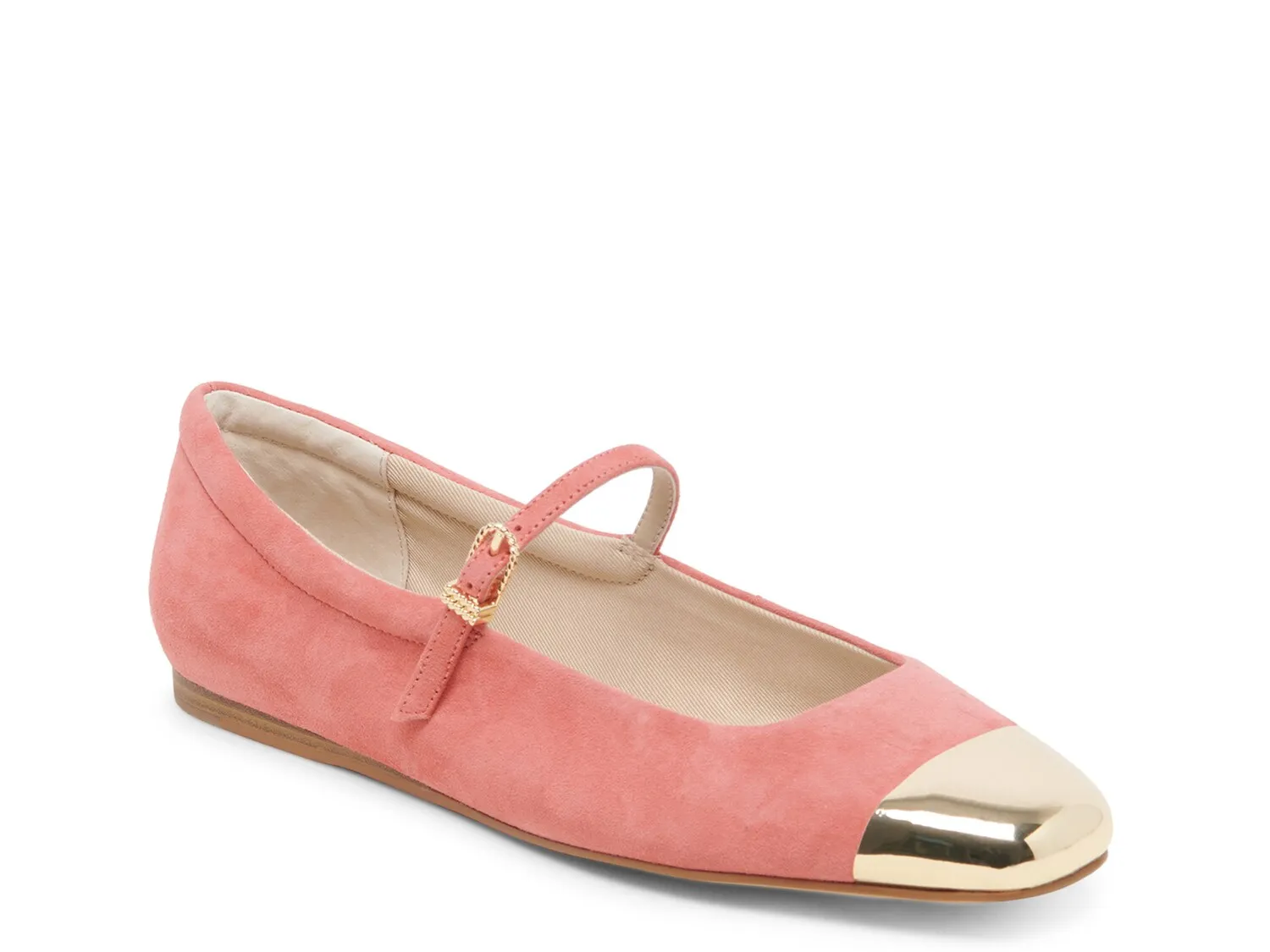 Балетки Reyes Toe Cap Ballet Flat Dolce Vita, цвет coralsuede