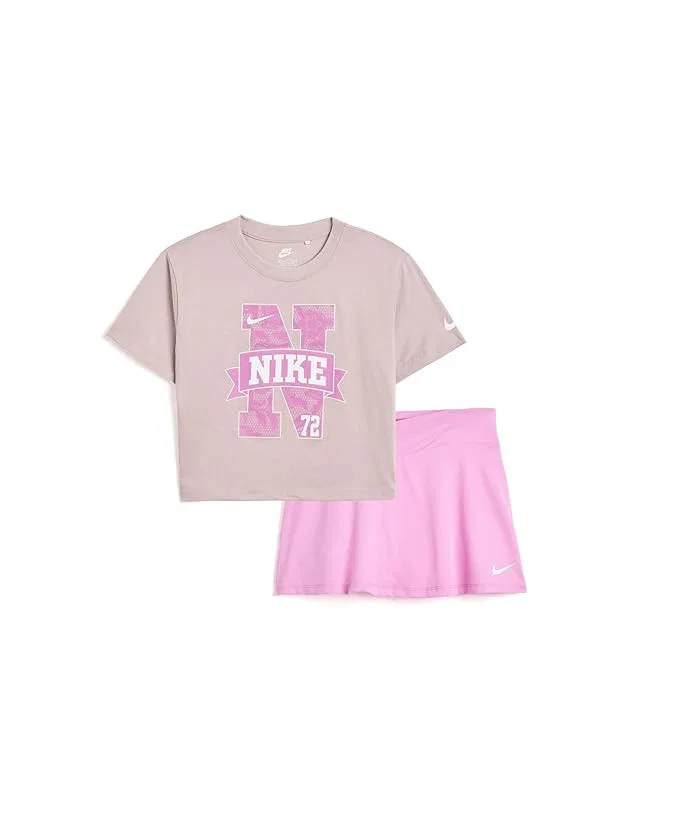 Сет для девочек Nike Kids Lace it Up Scooter Set, Light Magenta
