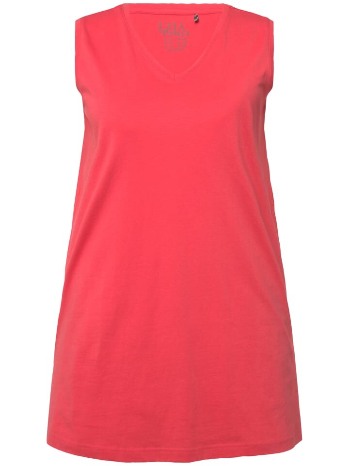 

Футболка Ulla Popken Strick Top, цвет dunkel koralle