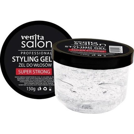 

Профессиональный гель для укладки Salon Super Strong 150г Venita
